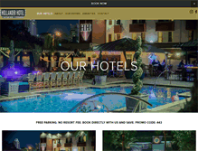 Tablet Screenshot of hollanderhotel.com